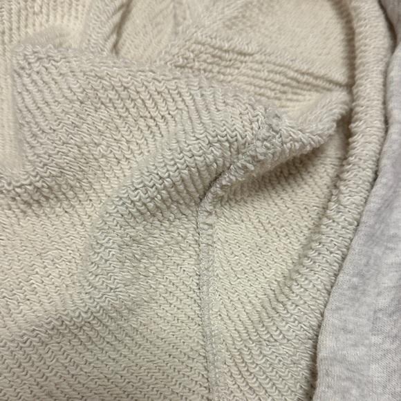 Madewell Heathered Cream Hoodie - Picture 3 of 8